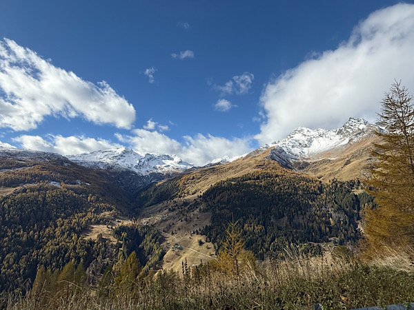 oben auf dem Splügenpass